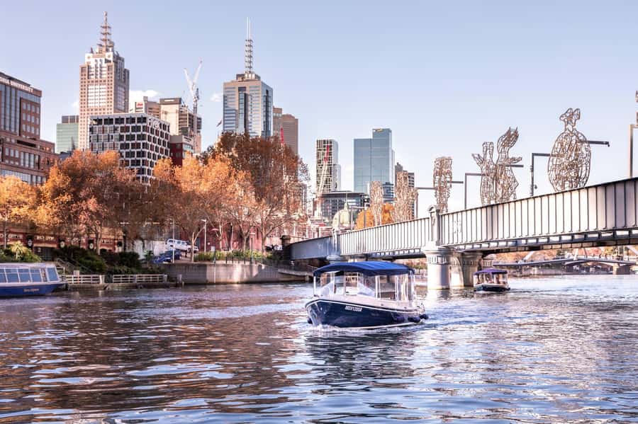 Melbourne: Private Yarra River Cruise w/ Cheese & Wine - The boat experience: quiet, clean, and built for comfort