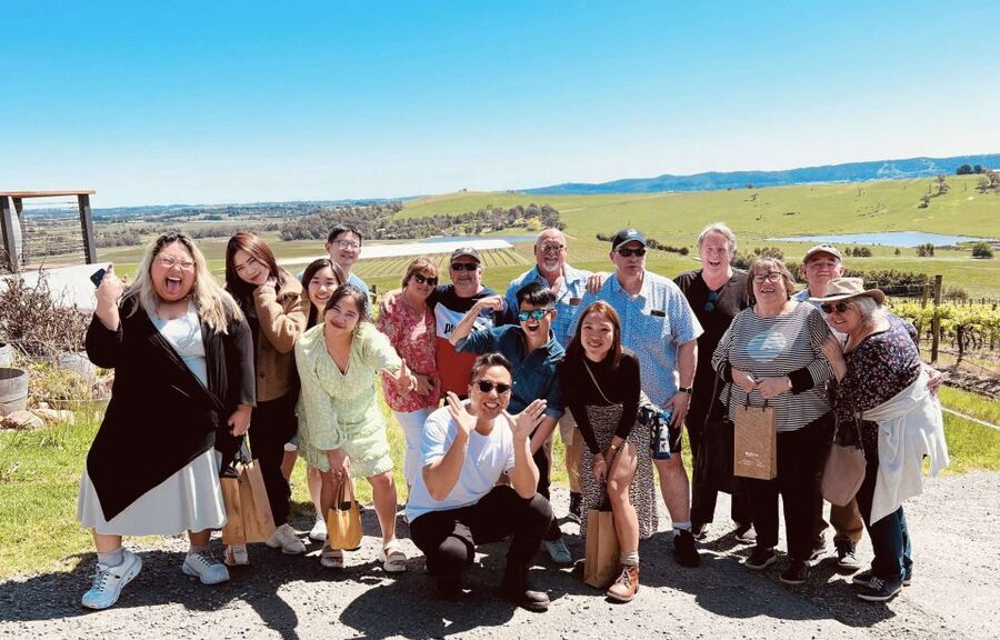 Melbourne: Yarra Valley Wine Tour + Lunch & Gin/Beer Option - Yering Station winery tasting: the warm-up stop that sets the tone