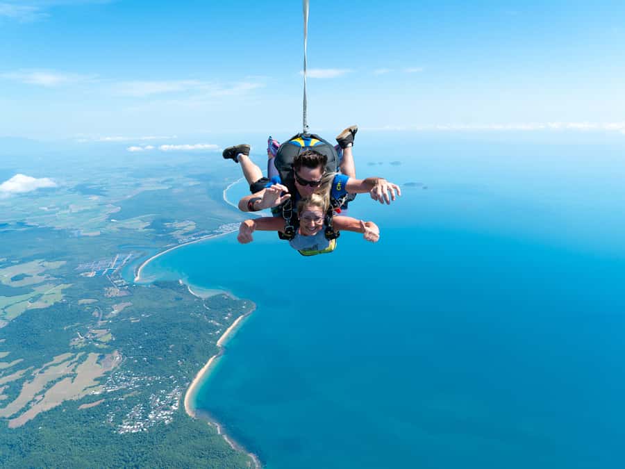 Mission Beach Tandem Skydive Experience - That guaranteed beach landing, and what weather means for your plans