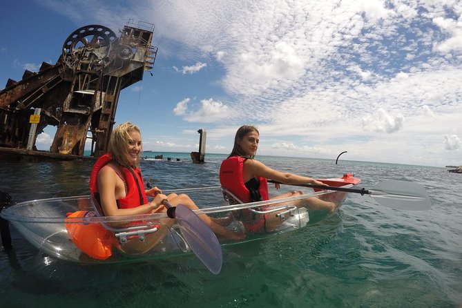 Moreton Island Day Trip (Kayak, Snorkel & Sandboard) frm Brisbane or Gold Coast - Pickup, Ferry Ride, and the 4WD Sand Drive to Tangalooma