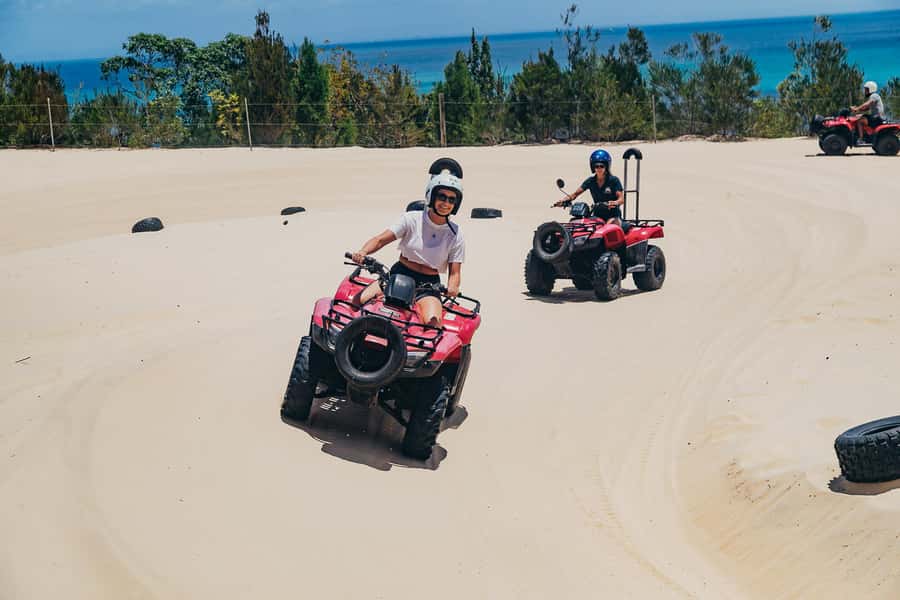 Moreton Island: Tangalooma Day Trip with ATV Quad Bike Tour - Tangalooma Resort day pass: where your “free time” actually goes
