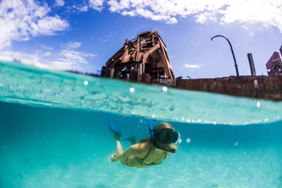 Moreton Island: Tangalooma Snorkel Tour with Helicopter Tour - Brisbane to Moreton Island, the ferry rhythm that sets your day