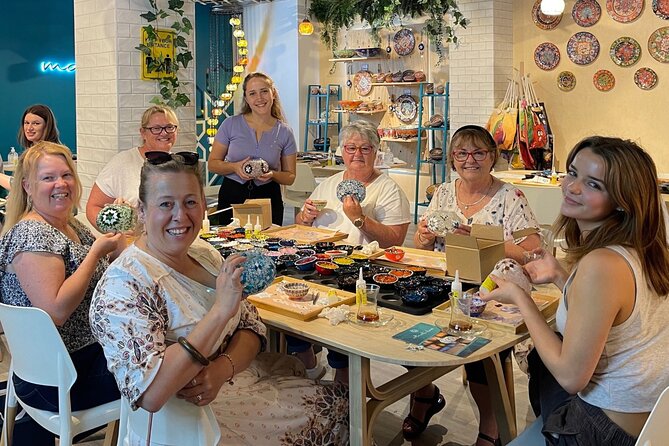 Mosaic Art Classes Sydney: Turkish Lamp Workshop - What You Actually Create: Candle Holder First, Lamp Upgrades Second