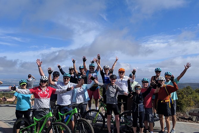 Mount Lofty Descent Bike Tour from Adelaide - Mount Lofty summit stop: views and breathing room