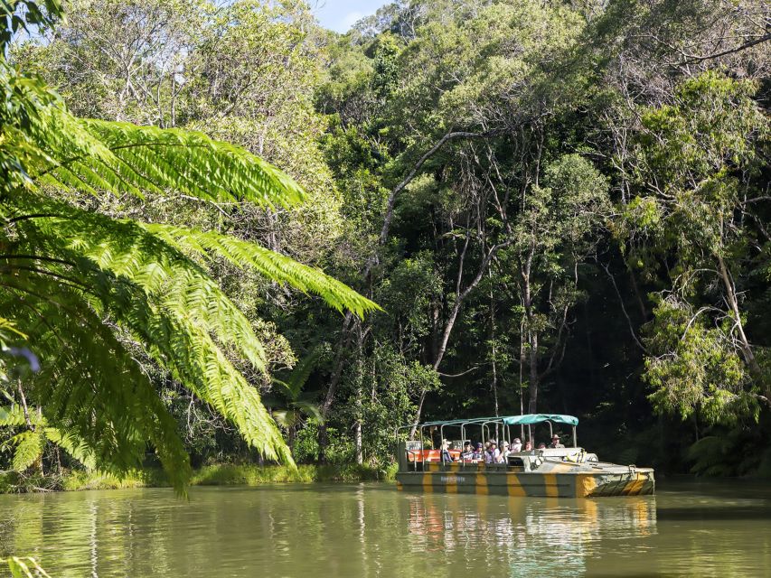 N. Queensland: Kuranda Rainforest Full-Day Tour - Army Duck amphibious adventure: the land and water part