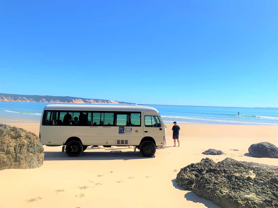Noosa: Epic Ocean Kayak with Dolphins & 4WD Beach Adventure - Sea kayaking around Double Island Point and Honeymoon Bay
