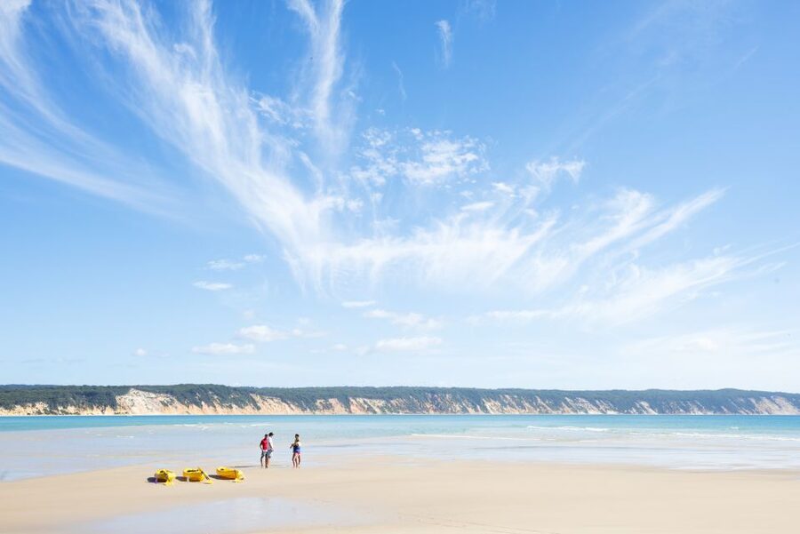 Noosa: Epic Ocean Kayak with Dolphins & 4WD Beach Adventure - Ocean conditions: waves, capsizes, and how the guides handle it