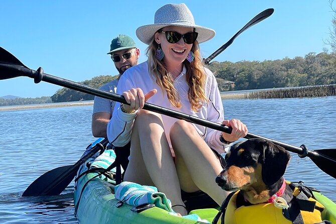 Noosa Everglade Kayak -South/Noosa End - Searching for Stingrays! - Lake Weyba makes this stingray hunt feel doable