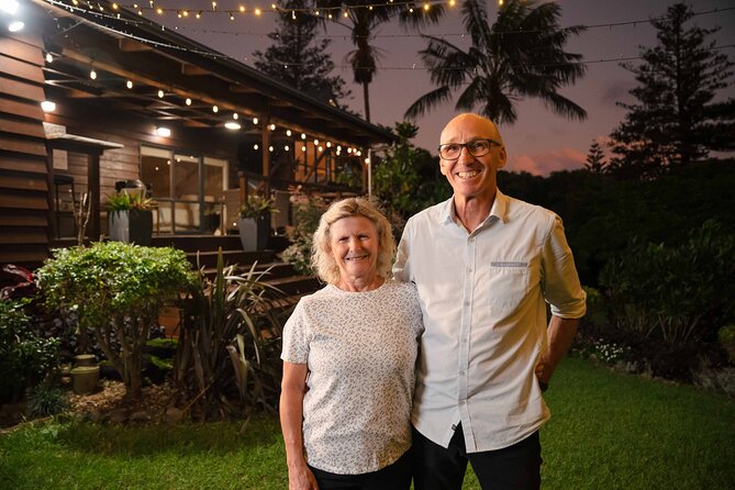Norfolk Island Progressive Dinner to Island Homes - Final Home for Dessert, Coffee, and Those Norfolk Stories