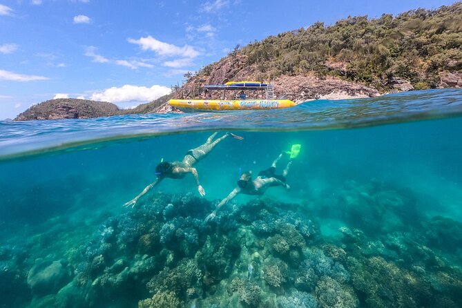 Ocean Rafting: Whitehaven Beach, Snorkelling & Hill Inlet Lookout - A high-speed inflatable raft that actually fits a full day