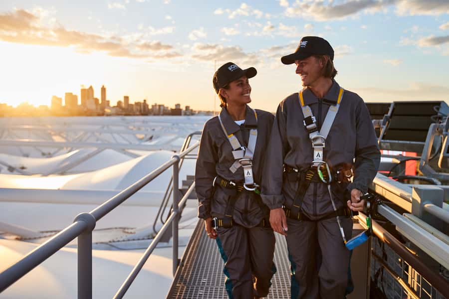 Optus Stadium HALO Rooftop Experience - Views, weather, and clothing tips that make or break the experience