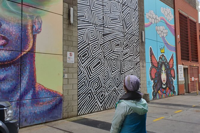 Paint and Palate Street Art Tour with Food - Rundle Mall and nearby lanes: art inside the shopping strip