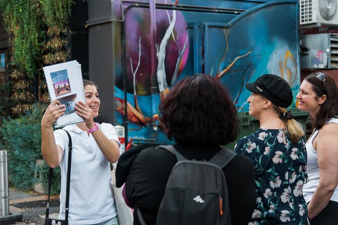 Paint and Palate Street Art Tour with Food - The Adelaide Fringe Street Art Explosion map you actually use