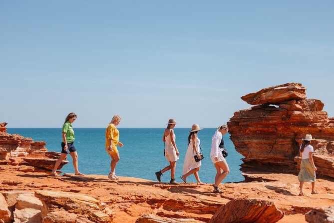 Panoramic Sightseeing Bus Tour - Discover Broome! - Town Beach: turquoise water, WWII art, and old cemeteries