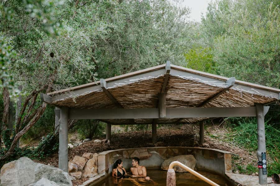 Peninsula Hot Springs: Private Sanctuary and Bathing - The 45-minute private bath pavilion: what you actually get