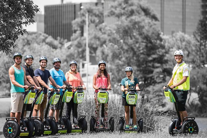 Perth East Foreshore and City Segway Tour - First minutes matter: Barrack Street Jetty and your Segway practice