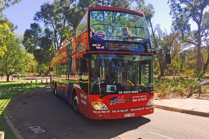 Perth Hop-On Hop-Off Bus Tour - Double-decker comfort, audio in 11 languages, and the kids channel
