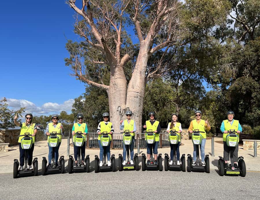 Perth Segway 1.5 Hour Kings Park Tour - Rolling back toward Perth: tree-lined streets, history, and easy city views
