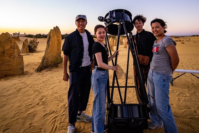 Pinnacles Desert Sunset Dinner and Stargazing Tour - Lancelin Sand Dunes: The Fun Start (and Where You Fuel Up)