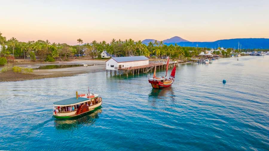 Port Douglas: River Cruise, Crocodile Spotting, Drink/ Snack - How the Lady Douglas cruise feels on the water