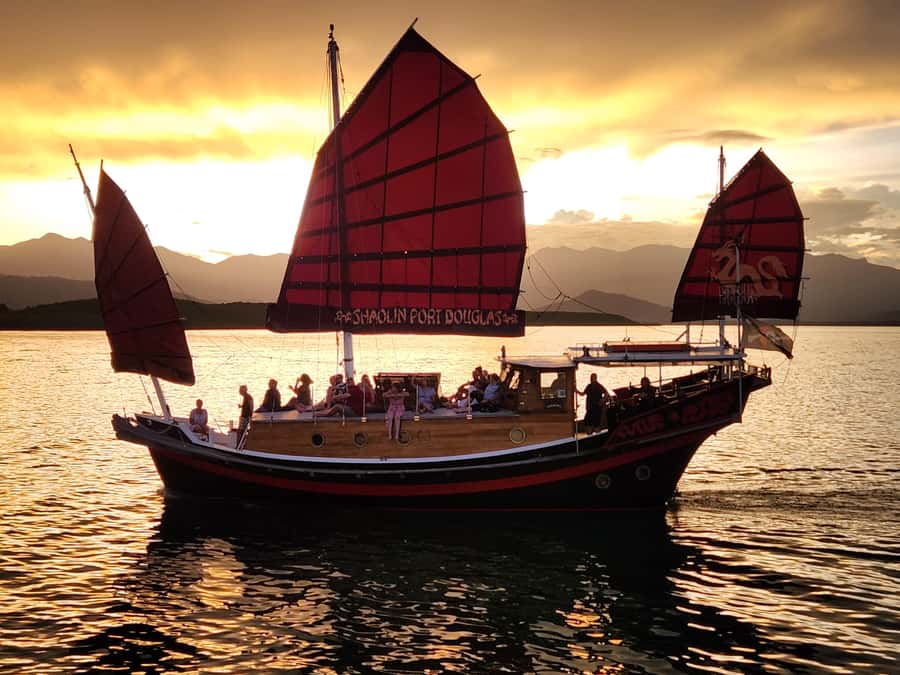 Port Douglas: Sunset Cruise on a Chinese Shaolin Junk Ship - Meeting at Crystalbrook Marina and finding Berth C3