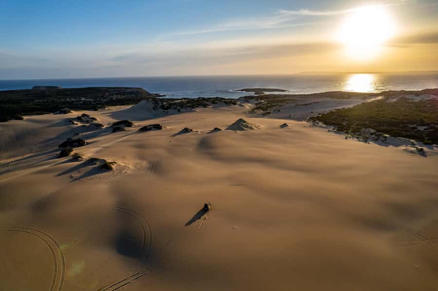 Port Lincoln: Lincoln National Park Sunset Sand Dunes Tour - Sandford Beach and lookout stops: big coastal views, fewer crowds