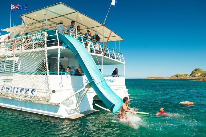 Port Stephens: Splash 'n' Slide Dolphin Cruise - Getting On Board at Wharf 1, Nelson Bay Cruise Terminal