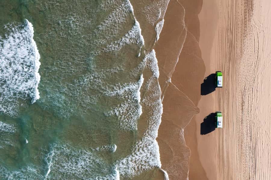 Port Stephens: Unlimited Sandboarding & 4WD Sand Dune Tour - The 4WD Ride: Comfort Now, Chaos Later (In a Good Way)