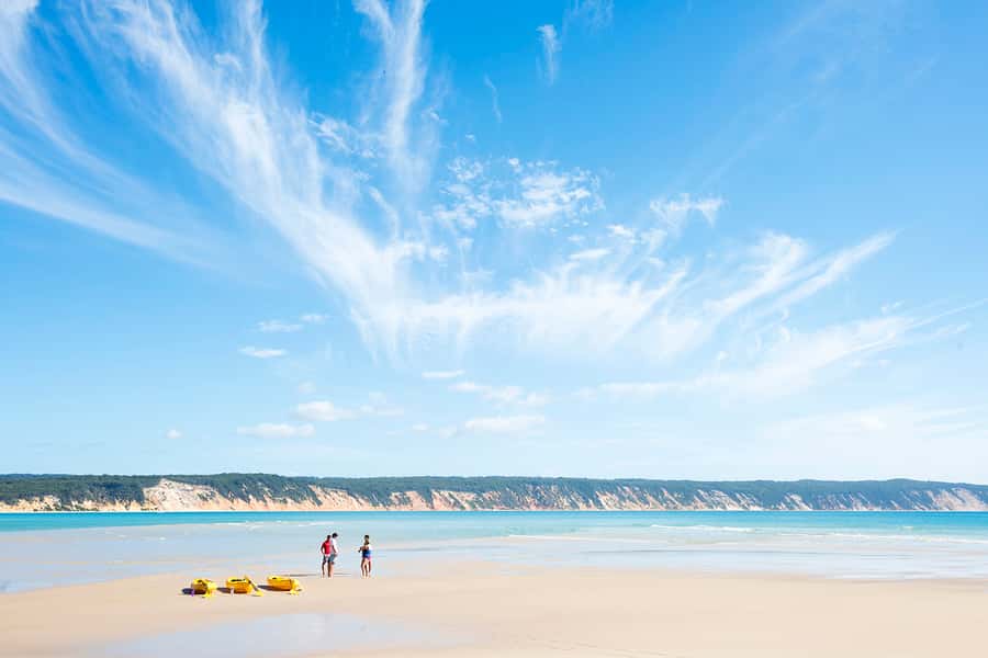 Rainbow Beach: 4WD Beach Drive Adventure and Surf Lesson - The waist-deep surf lesson, plus what you’ll actually learn