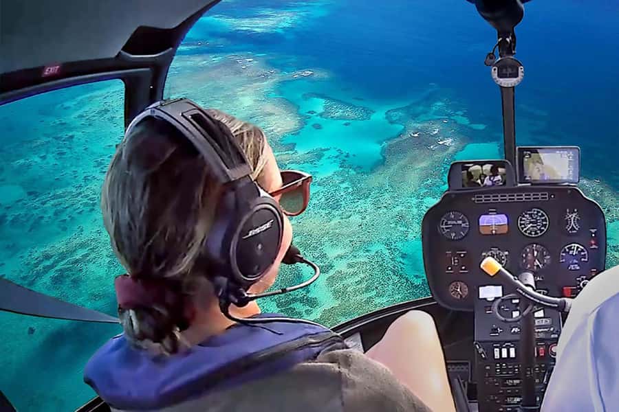 Reef Rainforest Fusion 45 minute scenic flight - From Green Island to Vlasoff Cay: the reef part you will remember