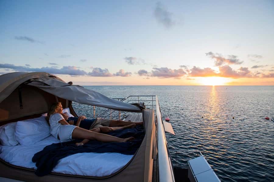 Reef Sleep: 2-Day Great Barrier Reef Pontoon & Gourmet Meals - Hardy Reef by day: coral wall, fish, and the giant groper