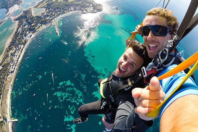 Rottnest Island: Tandem Skydive - The full timeline, from briefing to beach landing