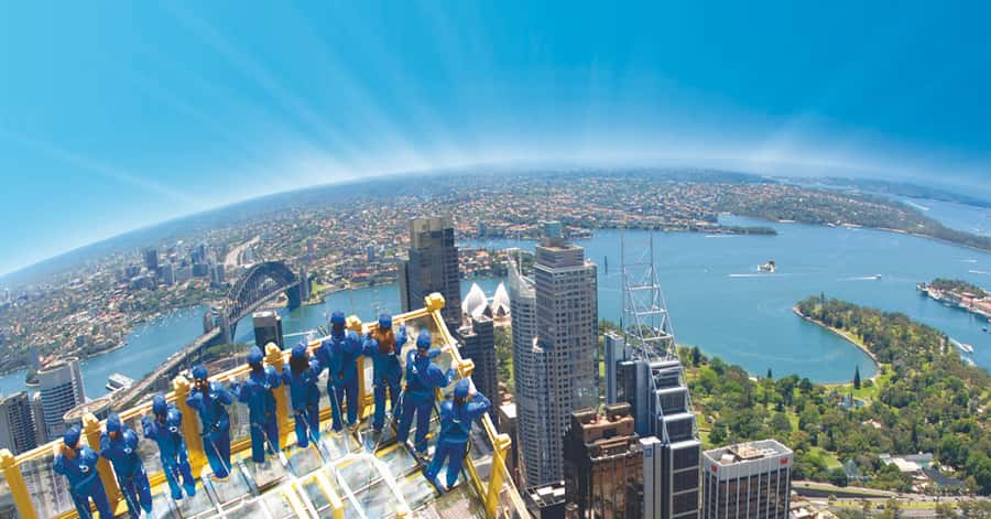 Skywalk at The Sydney Tower Eye: Ticket & Tour - The pre-walk briefing: where the nerves get managed