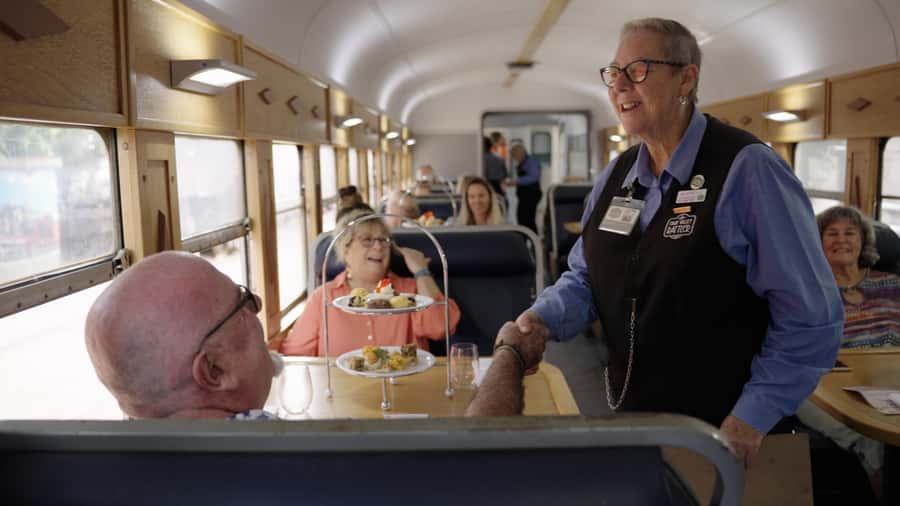 Sunshine Coast:Silver Bullet High Tea at Mary Valley Rattler - Getting on board at Gympie Historic Station (and why the pre-departure time matters)