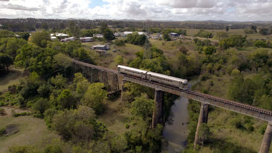 Sunshine Coast:Silver Bullet High Tea at Mary Valley Rattler - The 30-minute Dagun Station break: what it’s for