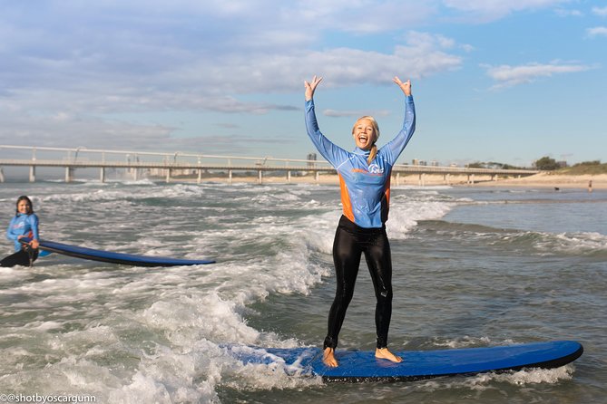 Surf Lesson on the Gold Coasts locals Favourite beach (Ages 14+) - Catching waves: what the lesson feels like once you’re in