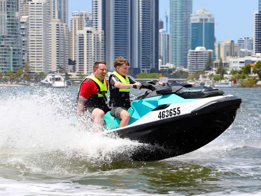 Surfers Paradise: 30-Minute Jet Ski Tour - Surfers Paradise canals, not just a shoreline thrill