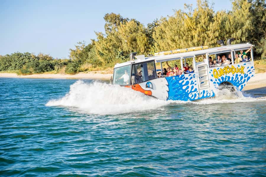 Surfers Paradise: Guided Gold Coast Amphibious Bus Tour - Getting Oriented In Surfers Paradise, Then Rolling Toward The Broadwater