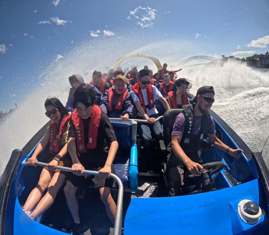 Sydney: 30-Minute Jet Boat Ride from Darling Harbour - Darling Harbour start: Cockle Bay Wharf by Nick’s Seafood