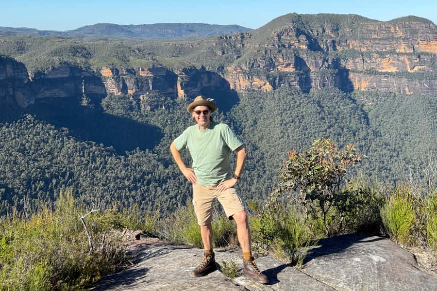 Sydney: Blue Mountains Kangaroos, Wilderness and Sunset Tour - Govetts Leap and the Big Canyon Feel