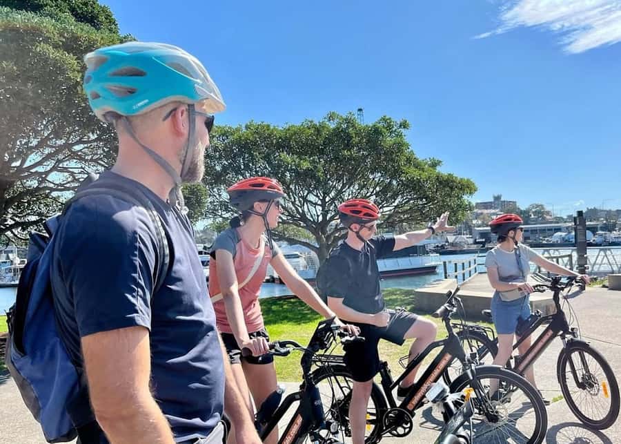 Sydney: Electric Bike Rental & Wheel Explorer Audio Guide - Cockle Bay, Barangaroo Reserve, and ending at The Theatre Bar