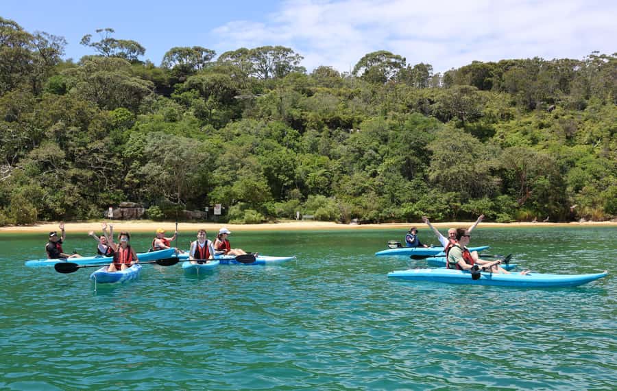 Sydney: Guided Kayak Tour of Manly Cove Beaches - Entering Manly Cove from Manly Sailing, not from the shore