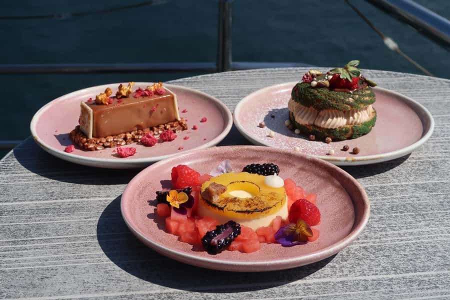 Sydney Harbour: Glass Boat Signature Dinner Cruise - The route at night: Harbour Bridge, Opera House, Circular Quay, and more