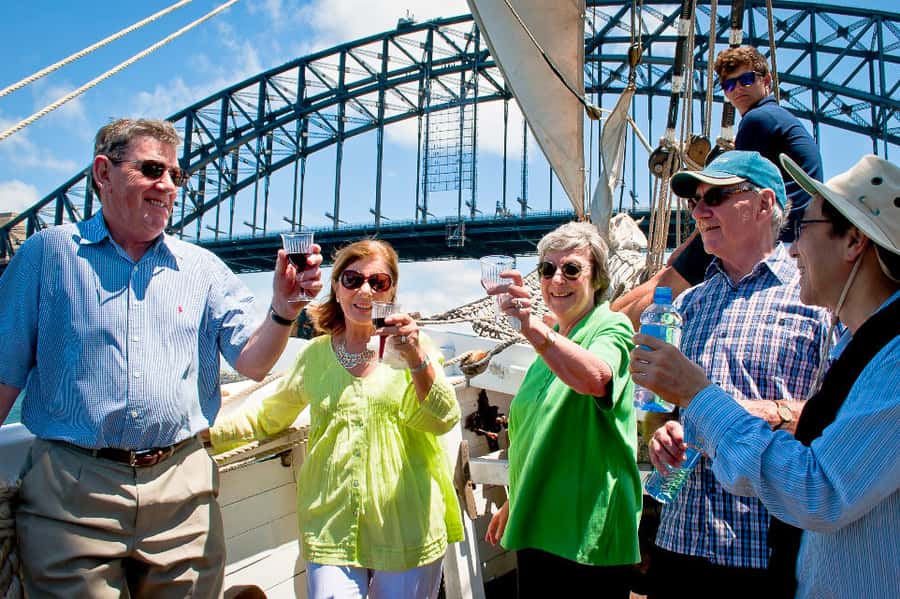 Sydney Harbour: Tall Ship Afternoon Cruise - How the cruise actually feels: interactive, not a loud party