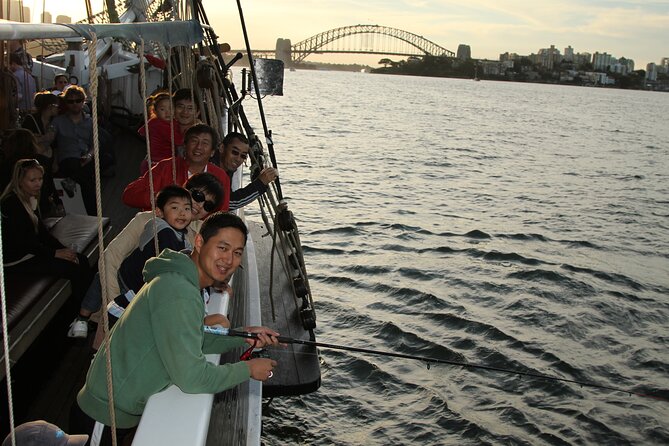 Sydney Harbour Tall Ship Twilight Dinner Cruise - Sails, crew stories, and helping with the rigging