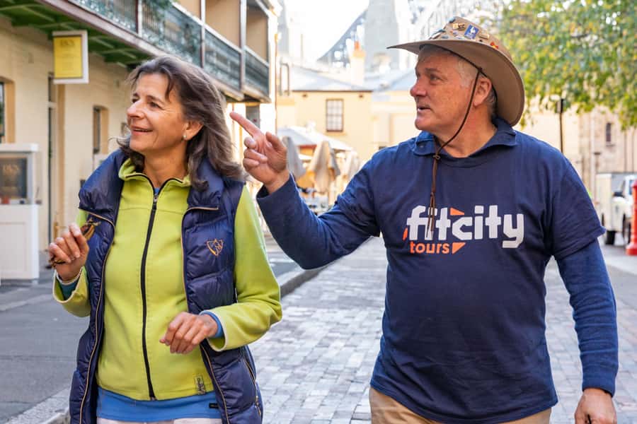 Sydney Hidden Gems Walking Tour - Loftus Lane and colonial façades, where harbour views meet sandstone
