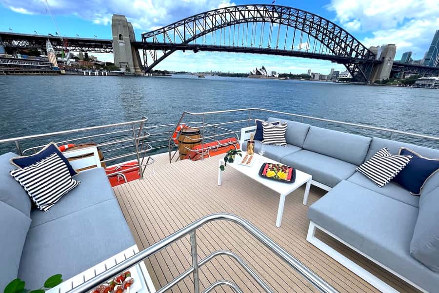 Sydney: Intimate Vivid Harbour Cruise with Canapes - The Vivid Harbour cruise route: what you see and why it feels different