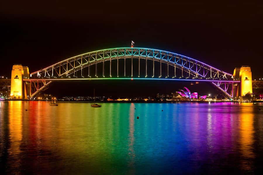 Sydney: Intimate Vivid Harbour Cruise with Canapes - Weather and comfort: what happens if the sky changes