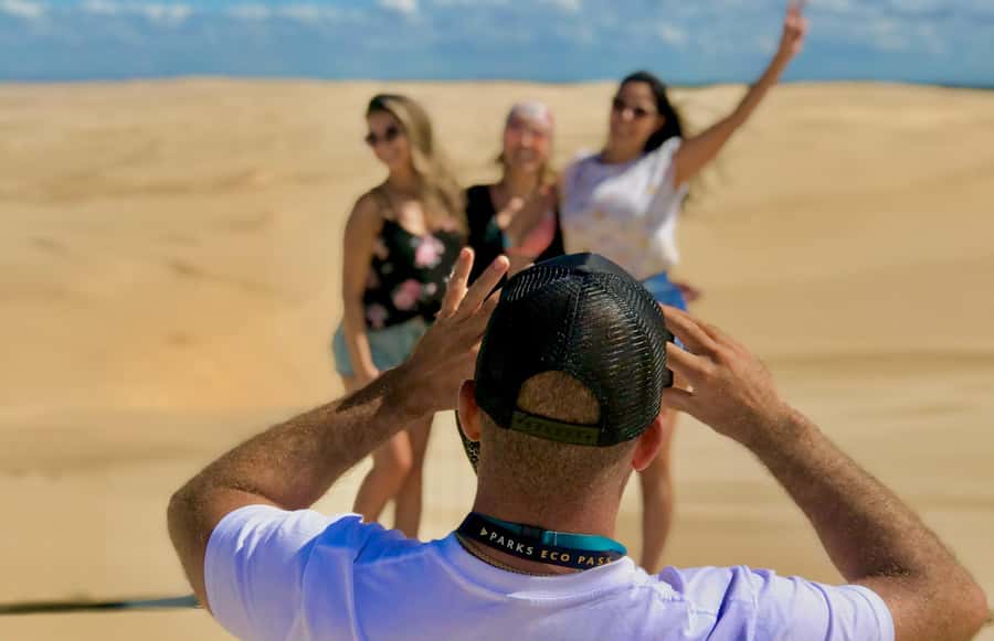 Sydney: Port Stephens Day Trip with Dolphin Cruise or Hike - Anna Bay sand dunes: 4WD dune bashing where you can feel the place