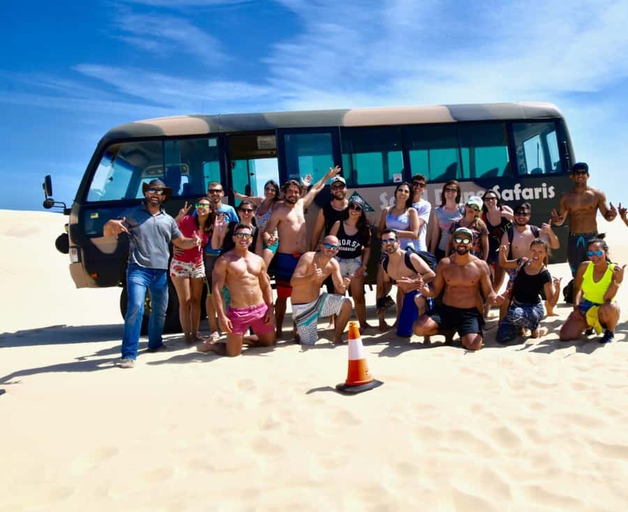 Sydney: Port Stephens Day Trip with Dolphin Cruise or Hike - Sandboarding at speed: instruction, equipment, and the one thing to watch